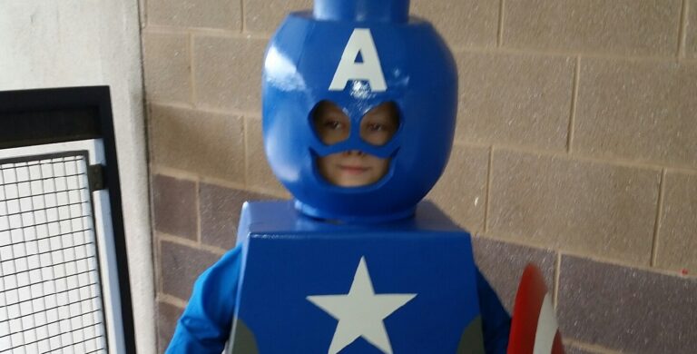 LEGO Captain America Costume